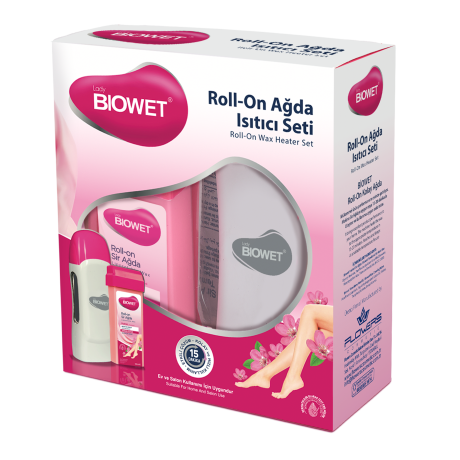 BIOWET Roll-On grijač za vosak Set With Box-1 Roll on