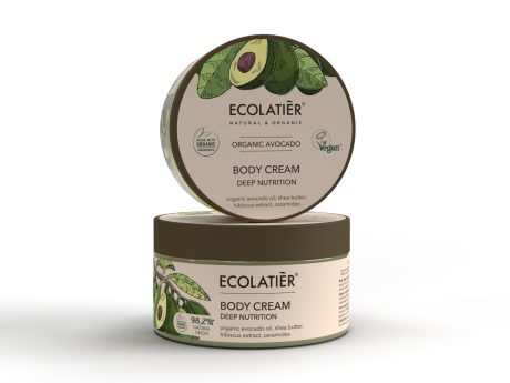 3.Body Cream Deep Nutrition Organic Avocado 250ml