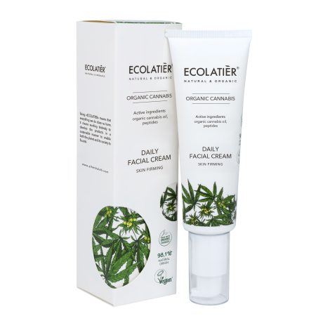 3.Daily Facial Cream Skin Firming Organic Cannabis, 50 ml 8606032061778