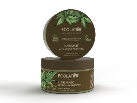 6.Hair Mask Hydrating _ Fortifying Organic Aloe Vera 250ml