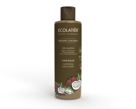 7.Hair Balm Nutrition _ Recovery Organic Coconut 250ml