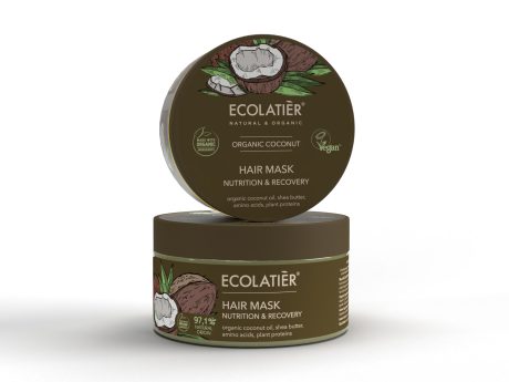 8.Hair Mask Nutrition _ Recovery Organic Coconut 250ml