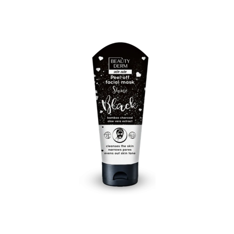 BEAUTYDERM Facial peel-off maska Black, 75ml