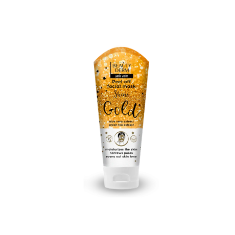 BEAUTYDERM Facial peel-off maska Golden, 75ml