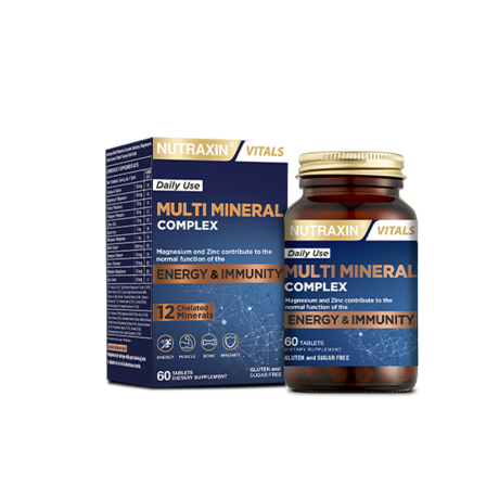 Nutraxin Multi Mineral Complex-Energy&Immunity 60tabl