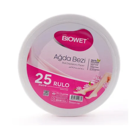 7,BIOWET rolna papir za depilaciju 25m
